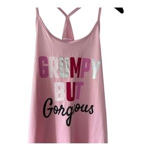 NWT Emme Jordan tank top Grumpy but Gorgrous